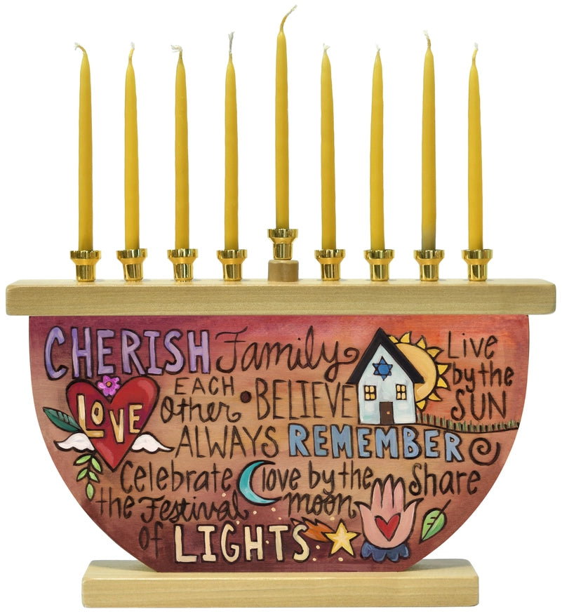 Kindle the Light Hanukkiah