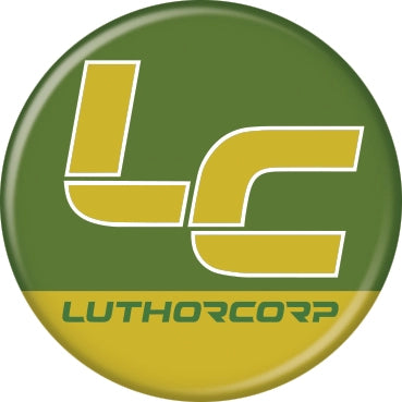 Superman 2025 Luthorcorp 1.25" Button Pin
