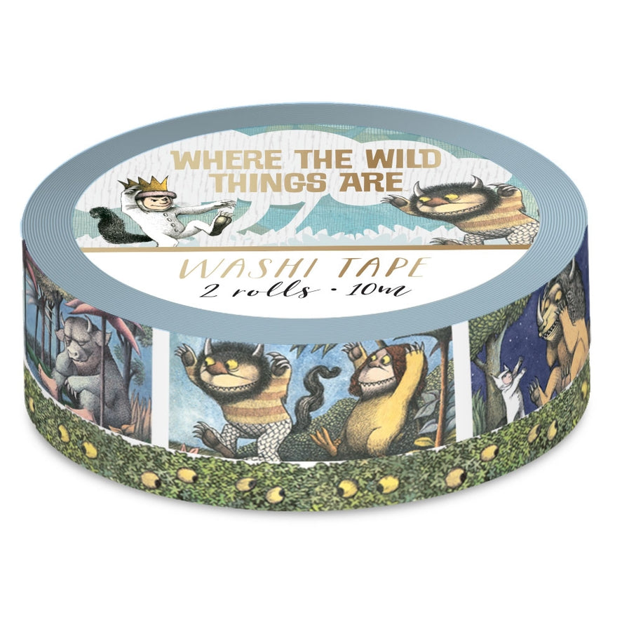 Washi Tape Set - Where the Wild Things Are Scenes