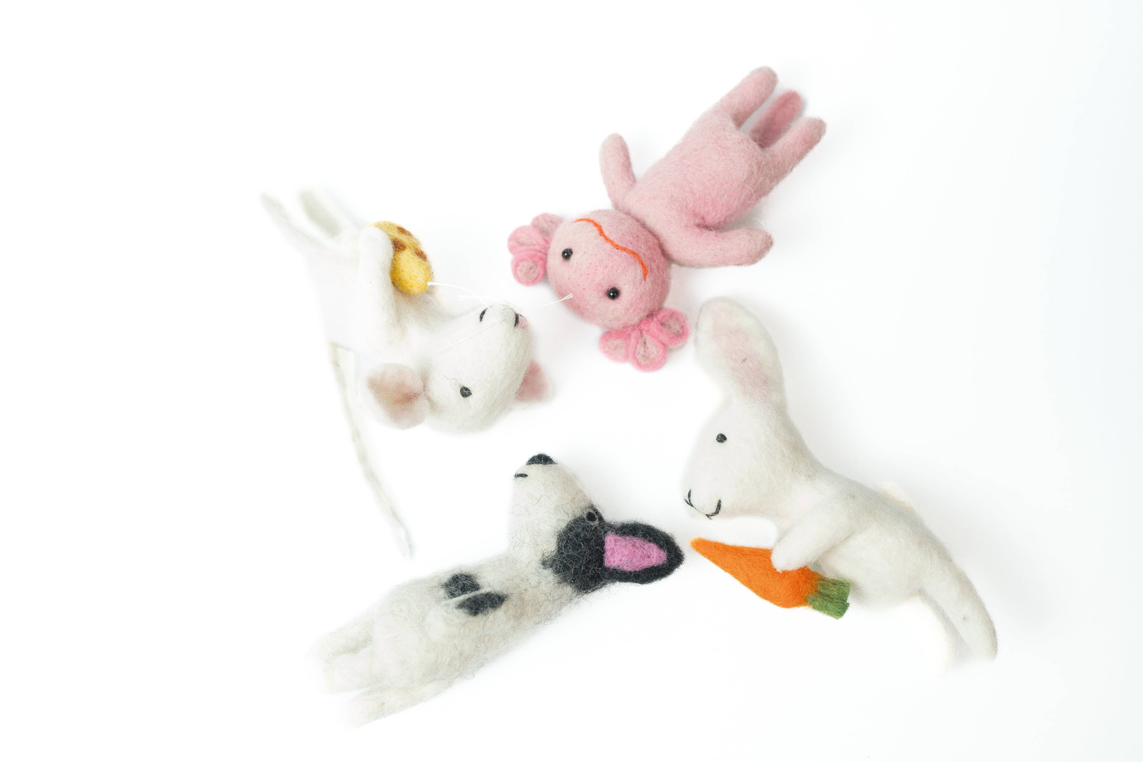Axolotl Finger Puppet