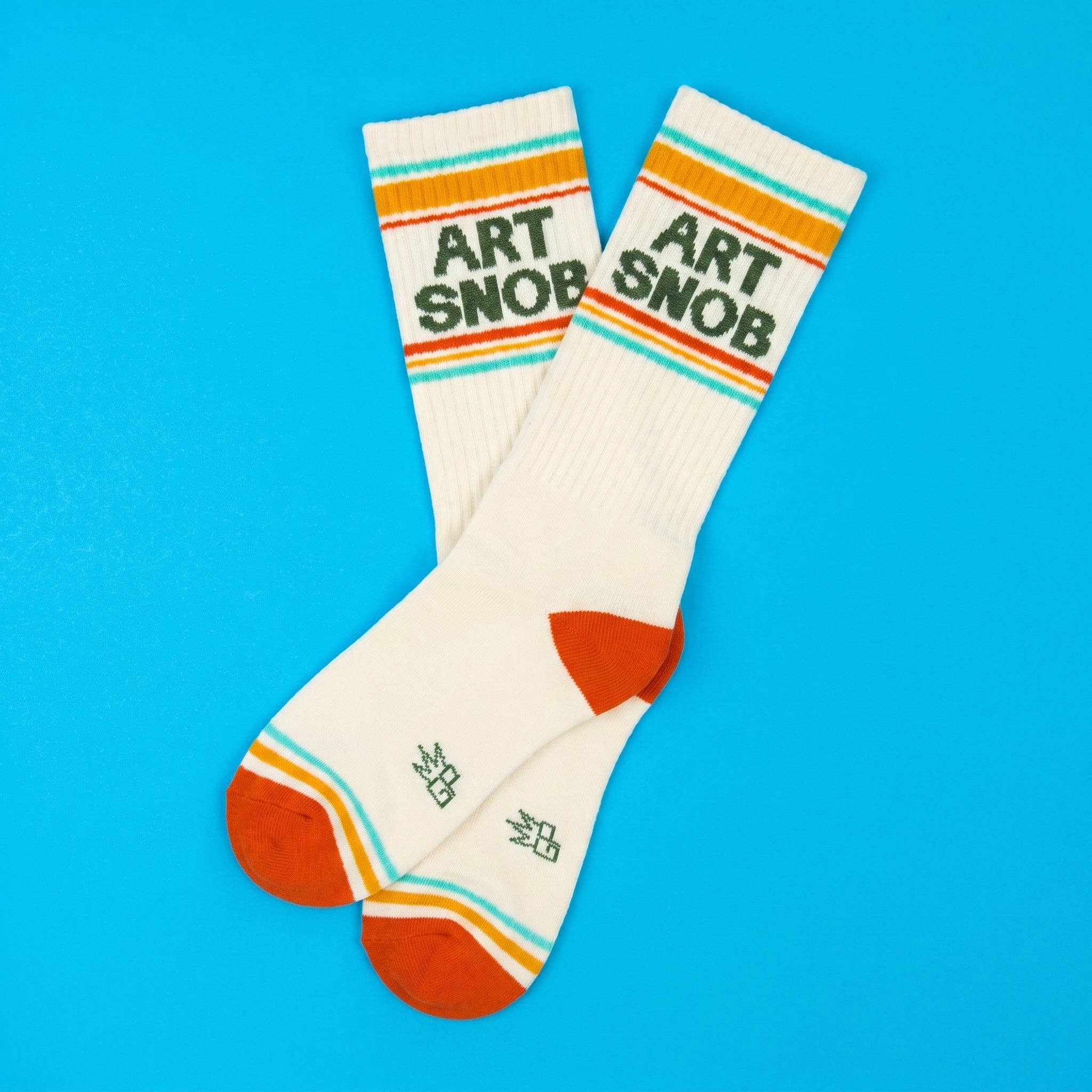 Art Snob Gym Crew Socks