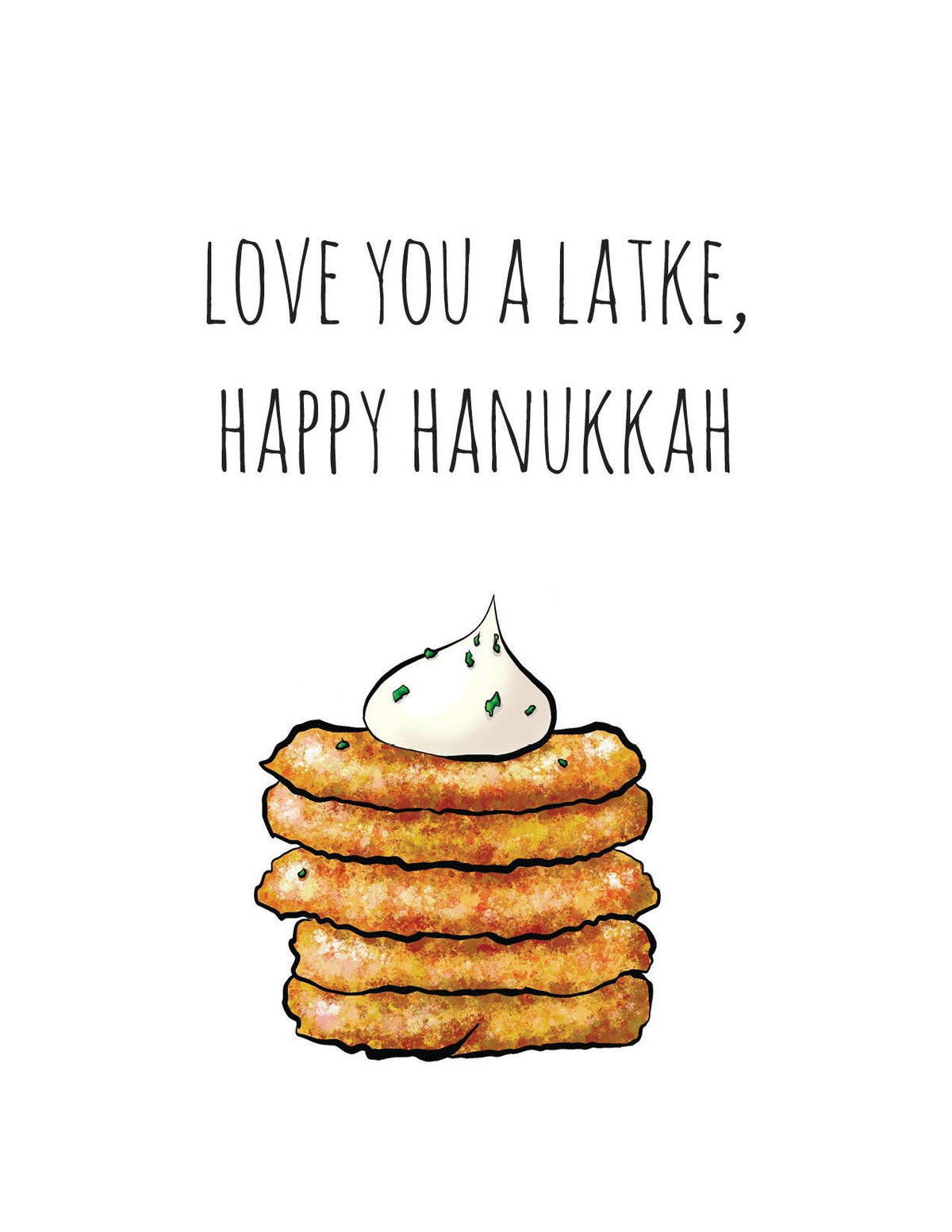 Latke Hanukkah