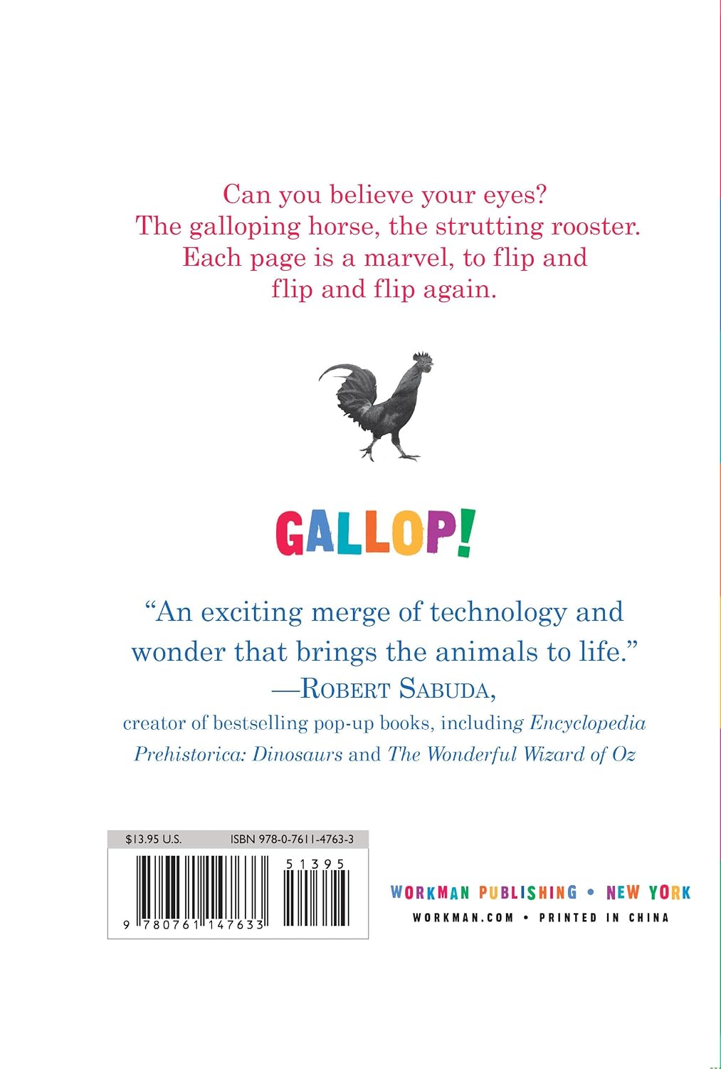 Gallop!: A Scanimation Picture Book