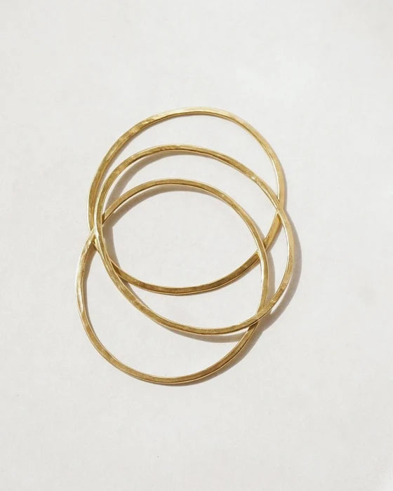 Hammered Bangles