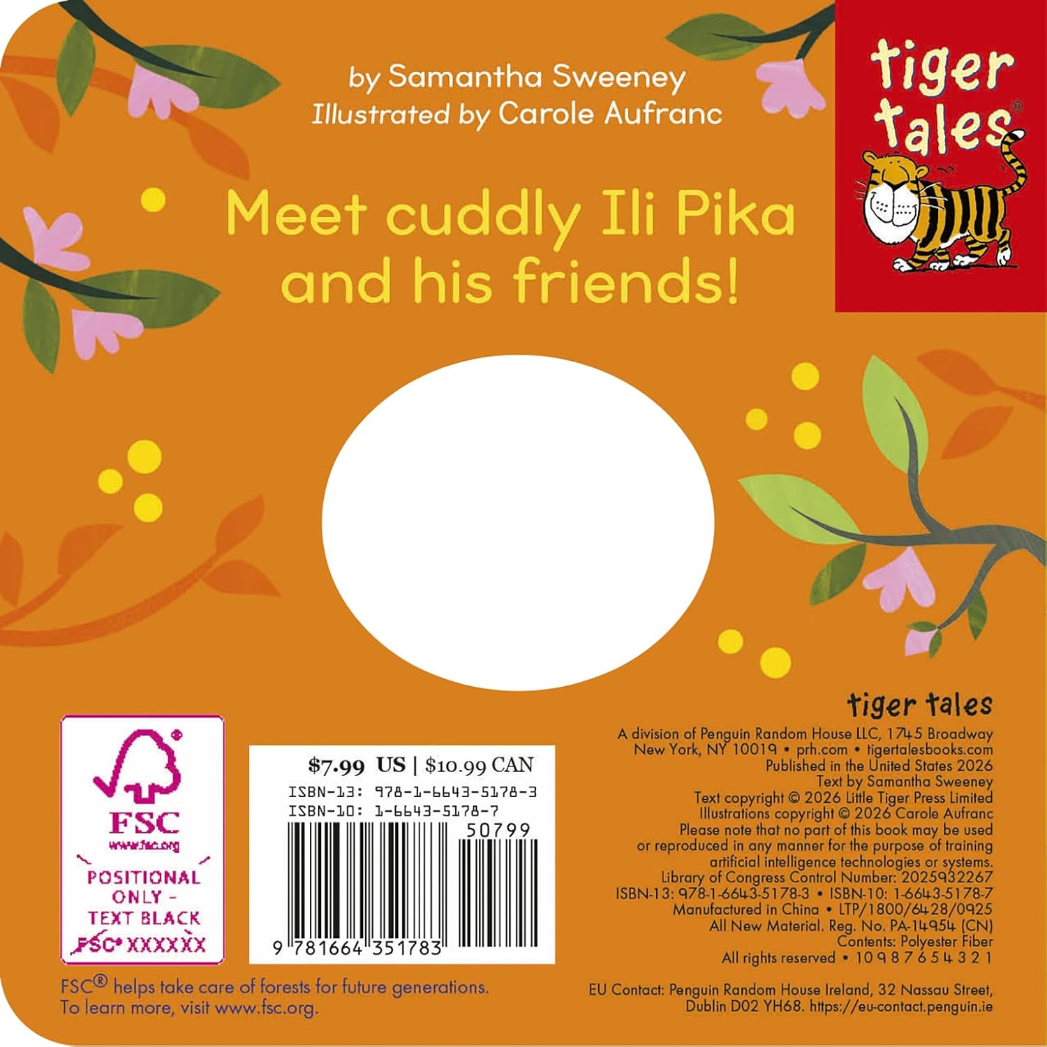 My Cuddly Ili Pika: A finger puppet book (Finger Puppet Pals)