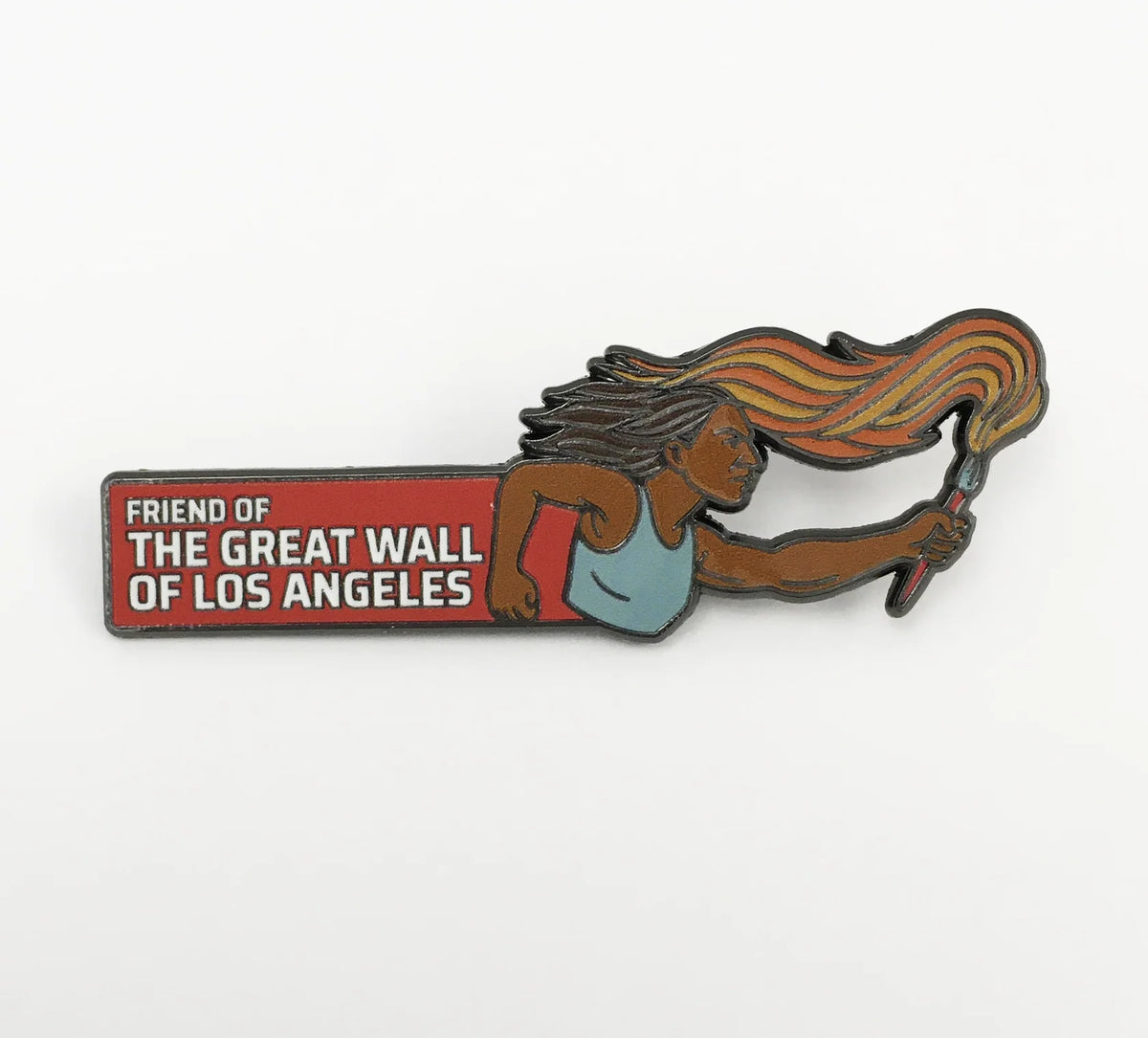 Friend of The Great Wall of Los Angeles Pin