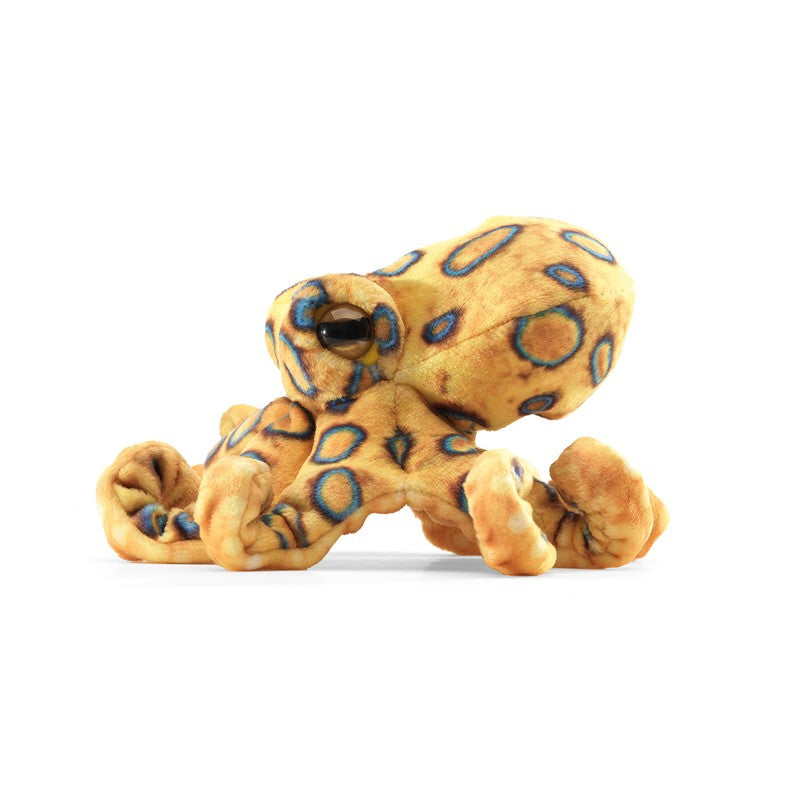 Mini Blue Ringed Octopus Finger Puppet