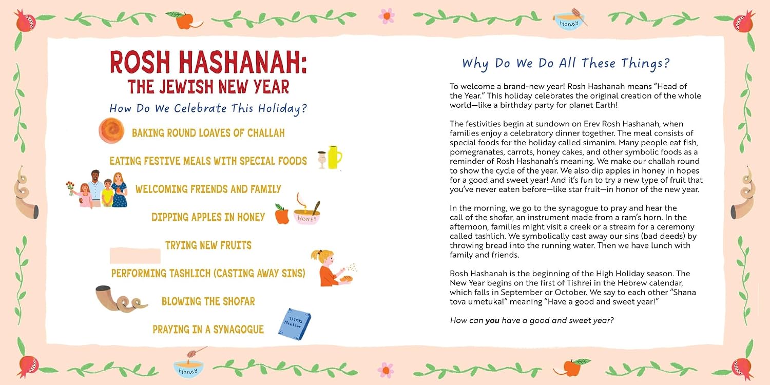 Rosh Hashanah Square-Circle-Star!: A First Shapes Book
