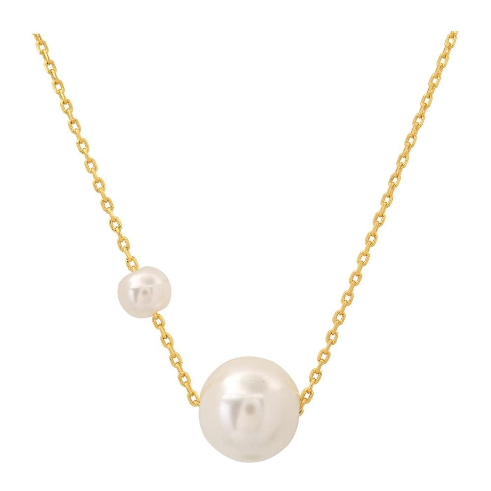 Double Glass Pearl Necklace