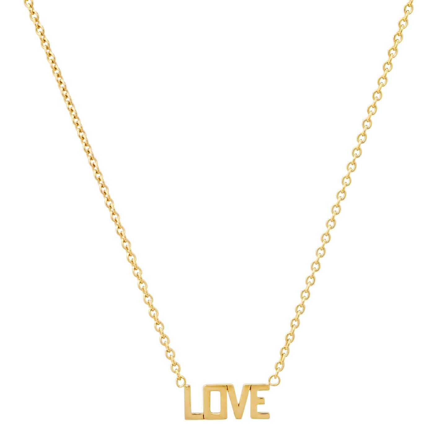 Gold Vermeil Love Necklace