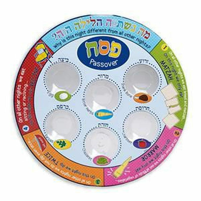 Disposable Seder Plate for Kids