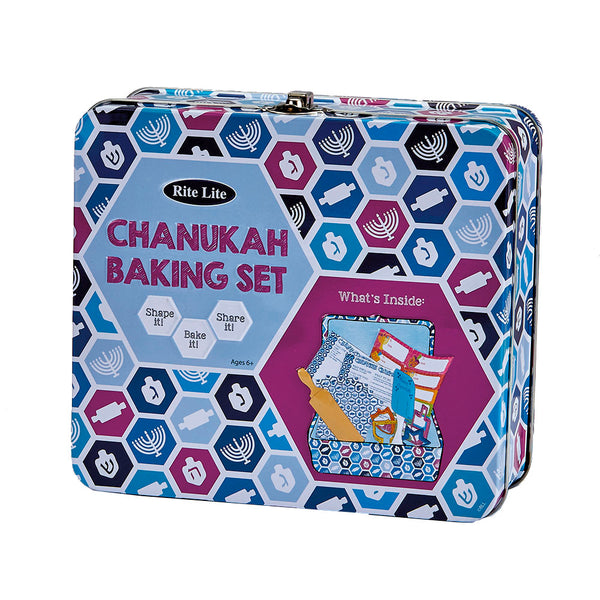 Chanukah Baking Set in Collectible Tin
