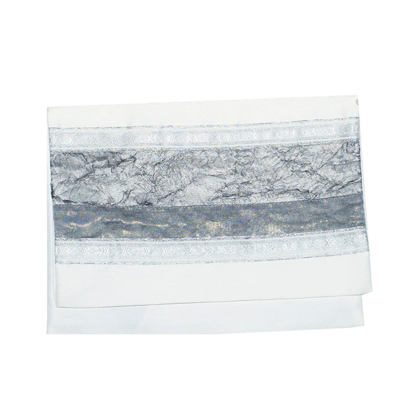 Cotton Tallit in Gray Tones