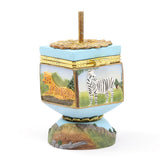 Wildlife Compartment Dreidel with Stand