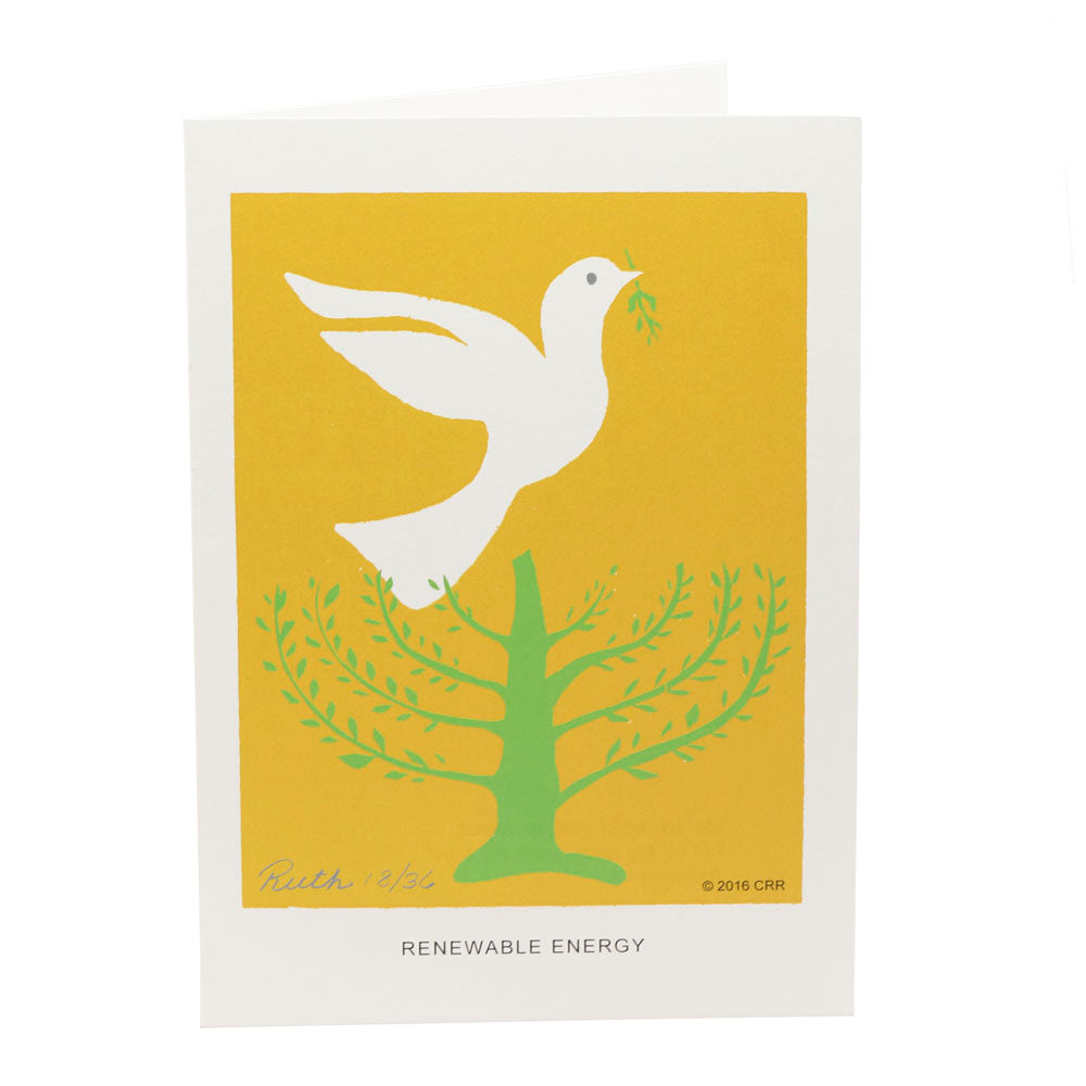 Greeting Card- "Renewable Energy" Chanukah Card