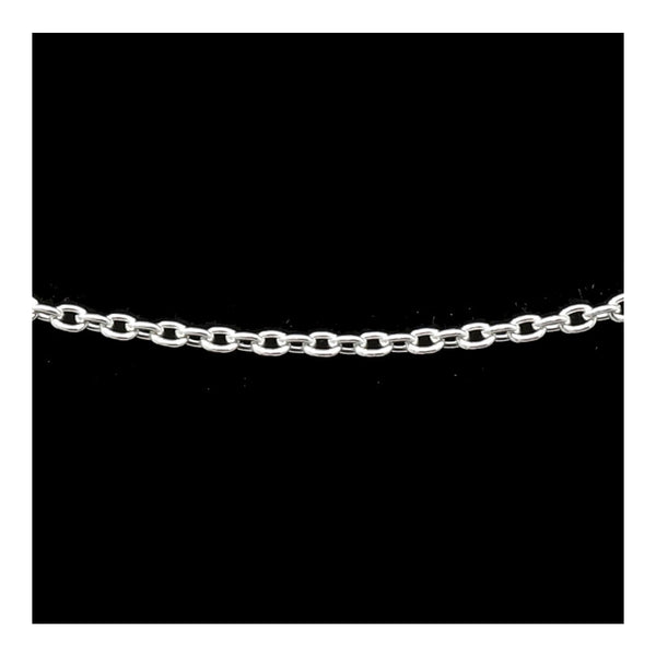 Sterling Silver Baby Cable Chain 16"