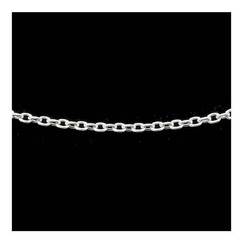 Sterling Silver Baby Cable Chain 16"