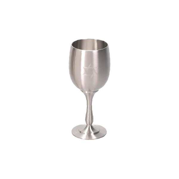Kiddush Cup- Pewter with a Satin Finish