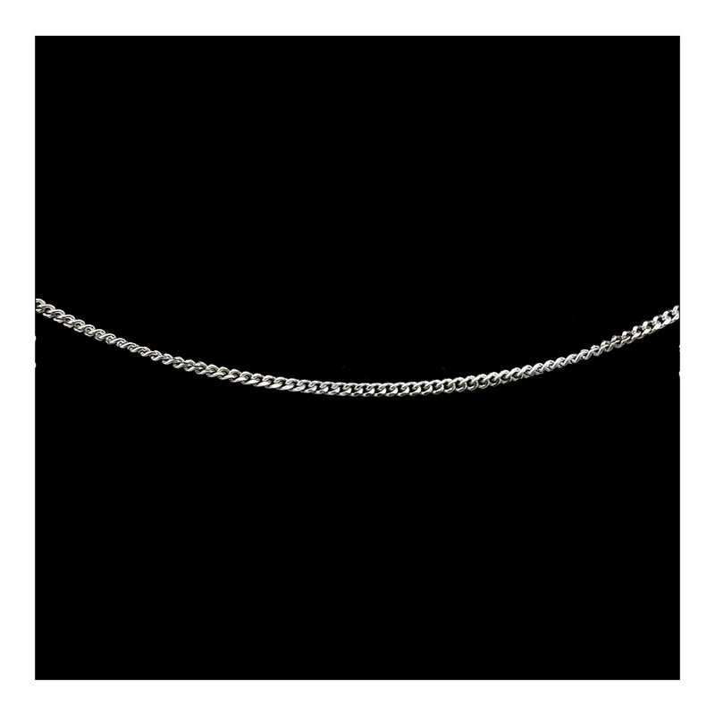 Sterling Silver Curb Chain 18"