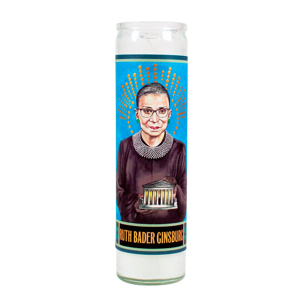 Ruth Bader Ginsburg Secular Saint Candle