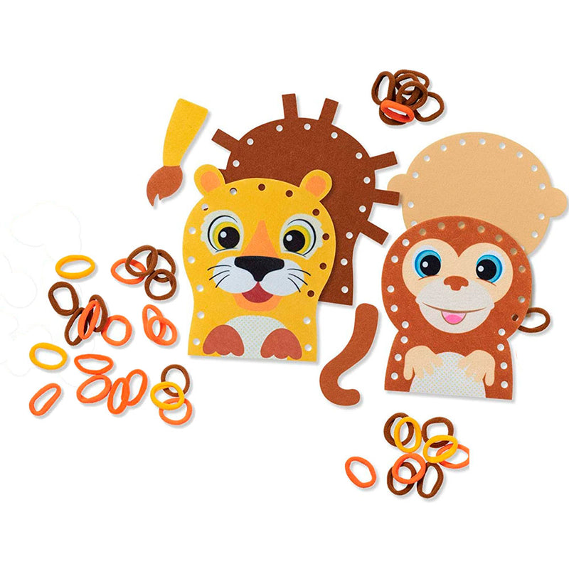 Safari Puppets Beginner Craft Kit