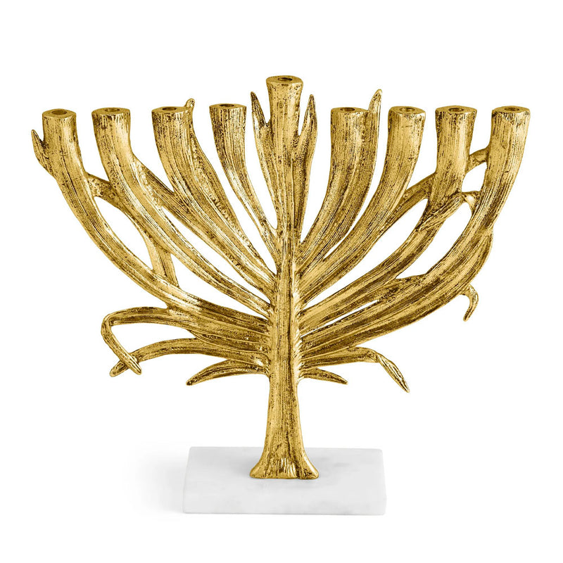 Hannukiah- Small Palm design by Michael Aram
