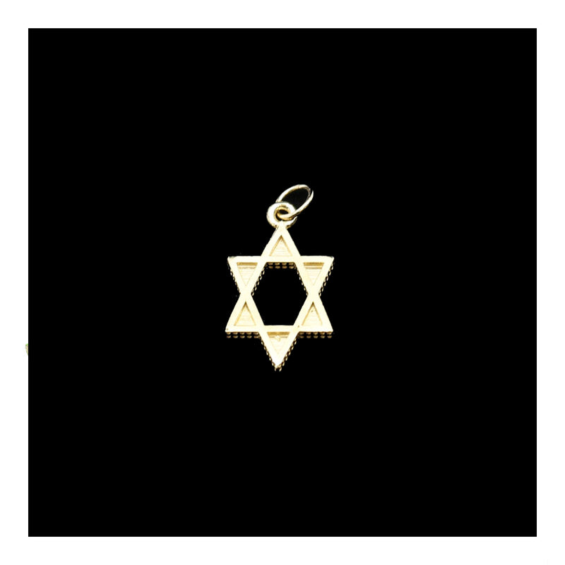 Pendant- Layered Star of David in14K Gold