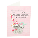 New Born Greeting Card "Great Big Blessing"