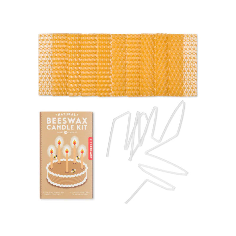 Natural Beeswax Candle Kit
