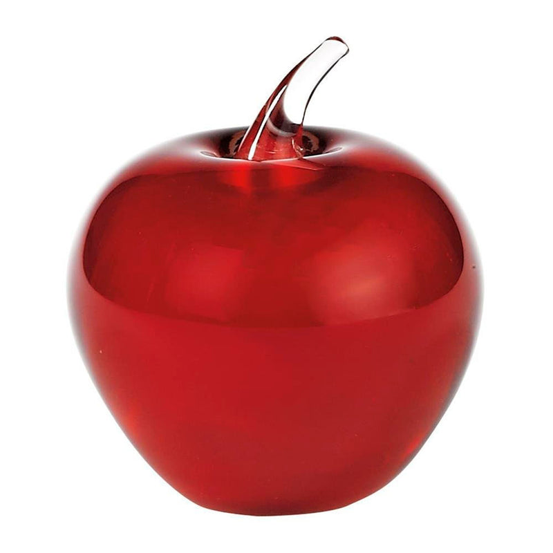 3.5" Art Glass Red Apple