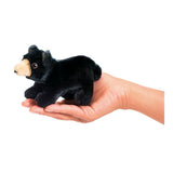 Mini Black Bear Fingerpuppet