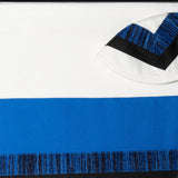 Tallit Set- Tzfat (Black and Blue Jagged Blend)
