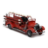 Vintage Style Fire Wagon Hanukkiah