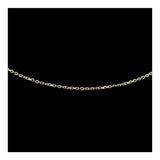 14K Gold Hollow Cable Chain 24"