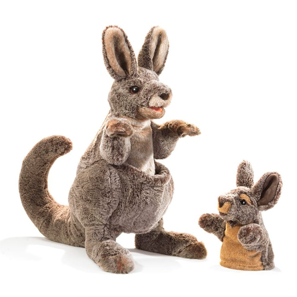 Kangaroo with Joey Puppets