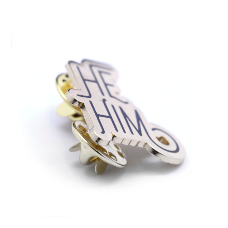 HE/HIM Pronoun Pin
