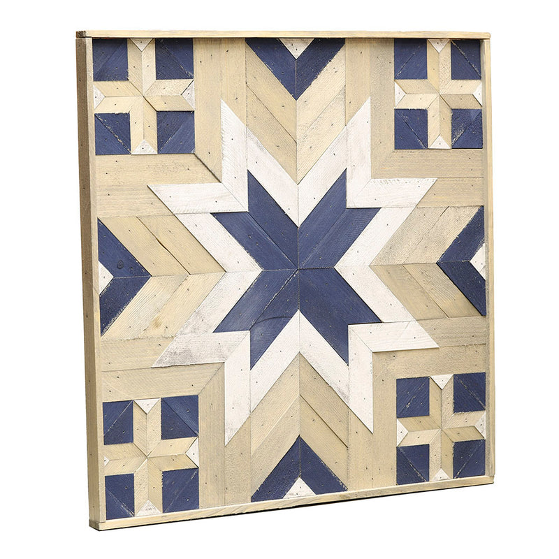 Wood Barn Quilt Square at 2' x 2'