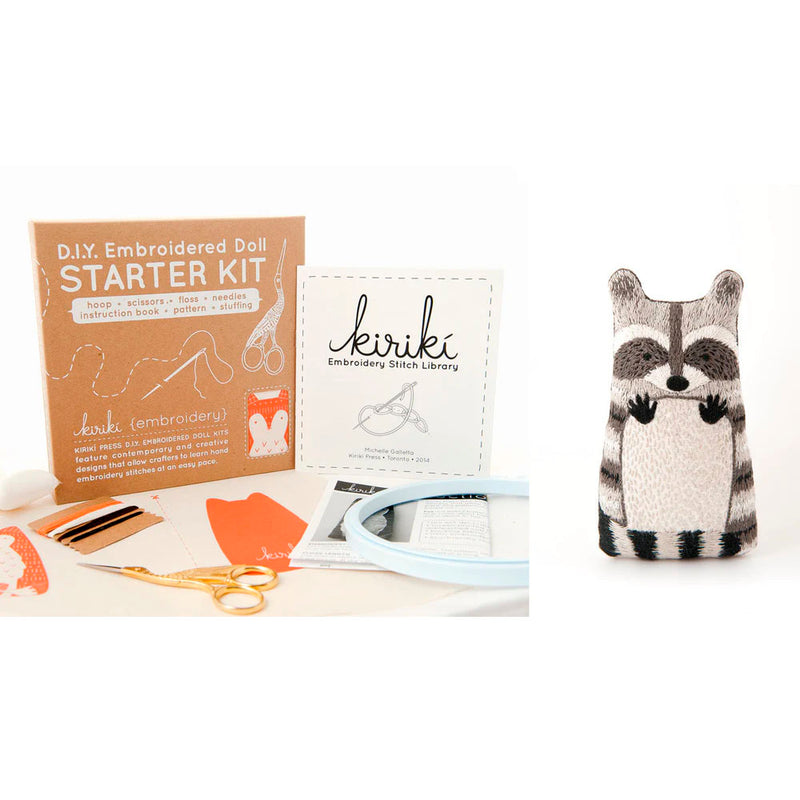 D.I.Y. Embroidered Doll Starter Kit Level 2