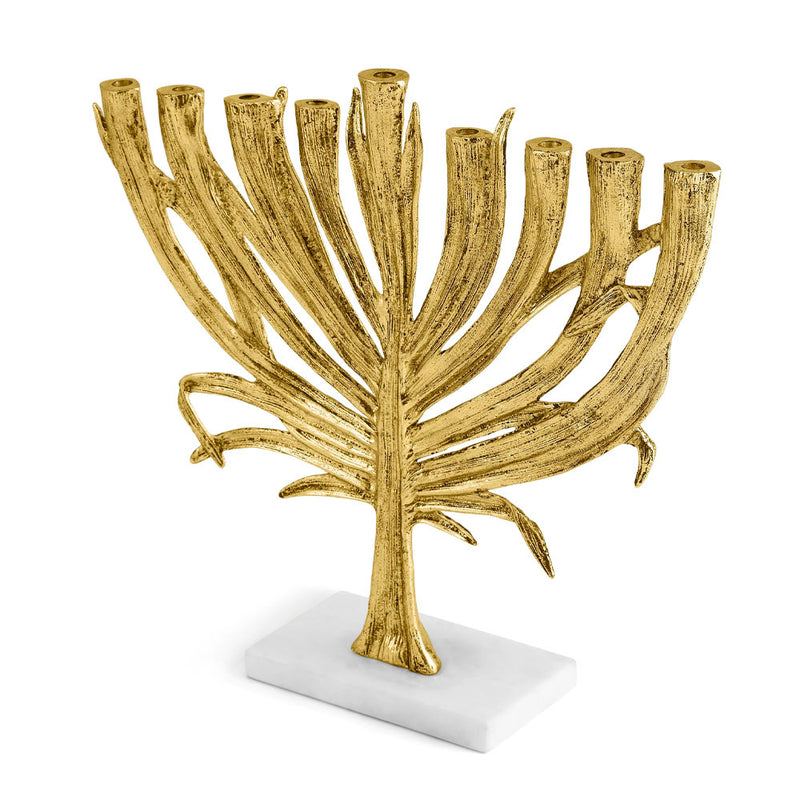 Hannukiah- Small Palm design by Michael Aram
