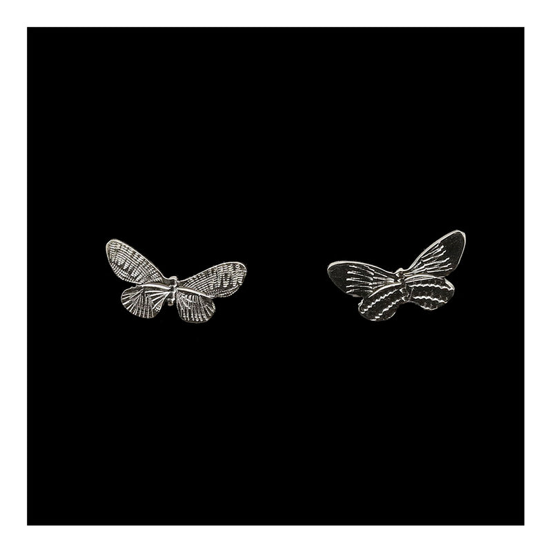Gold Plated Sterling Silver Butterfly Earrings