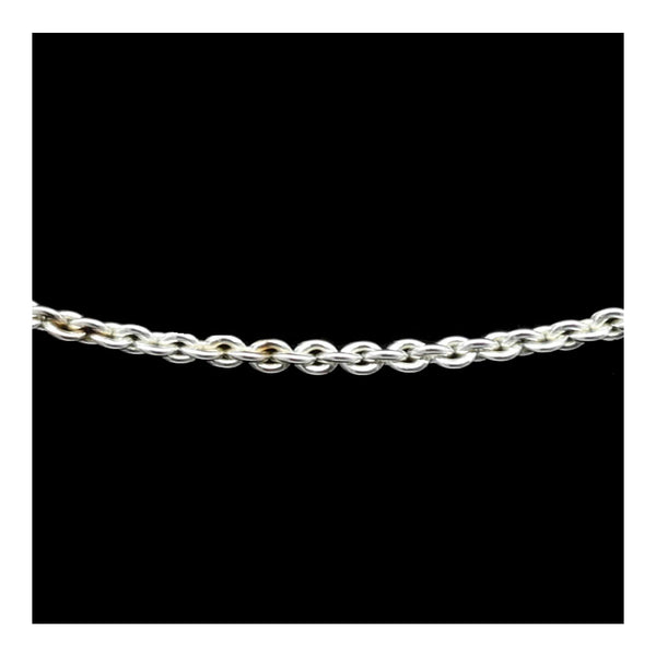 Sterling Silver Cable Chain 18"