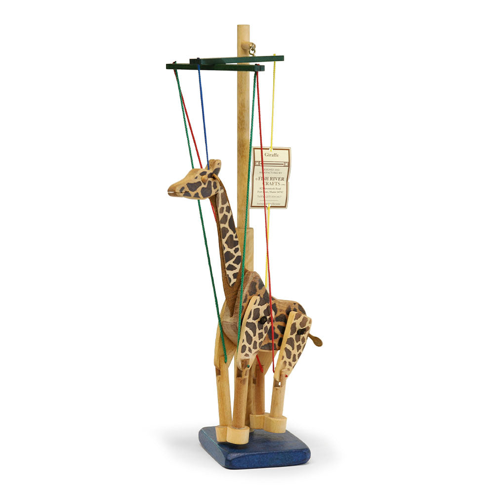 Giraffe Marionette with Stand