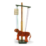 Siberian Tiger Marionette with Stand
