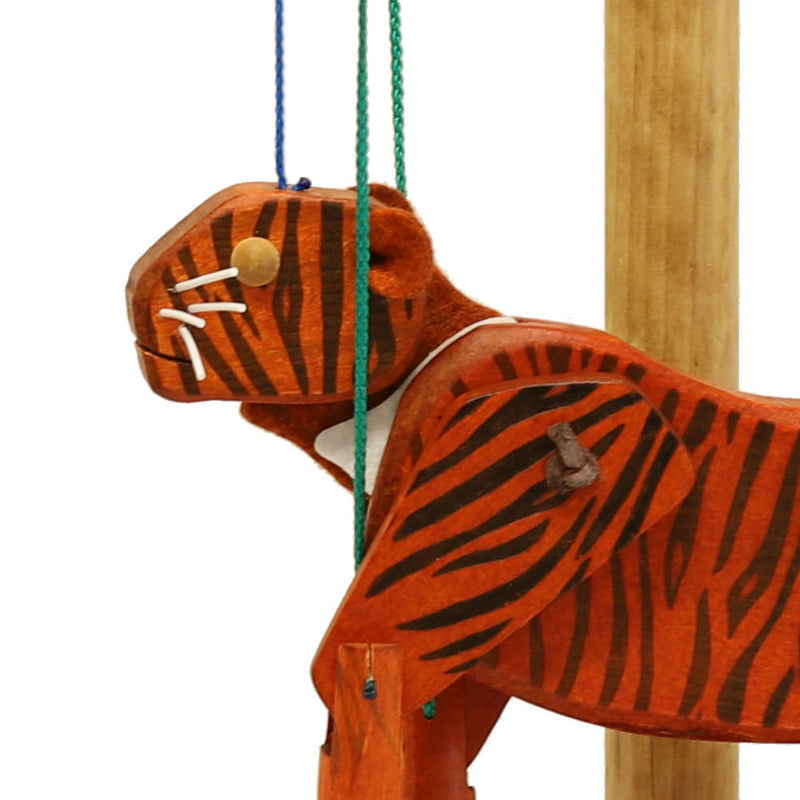 Siberian Tiger Marionette with Stand