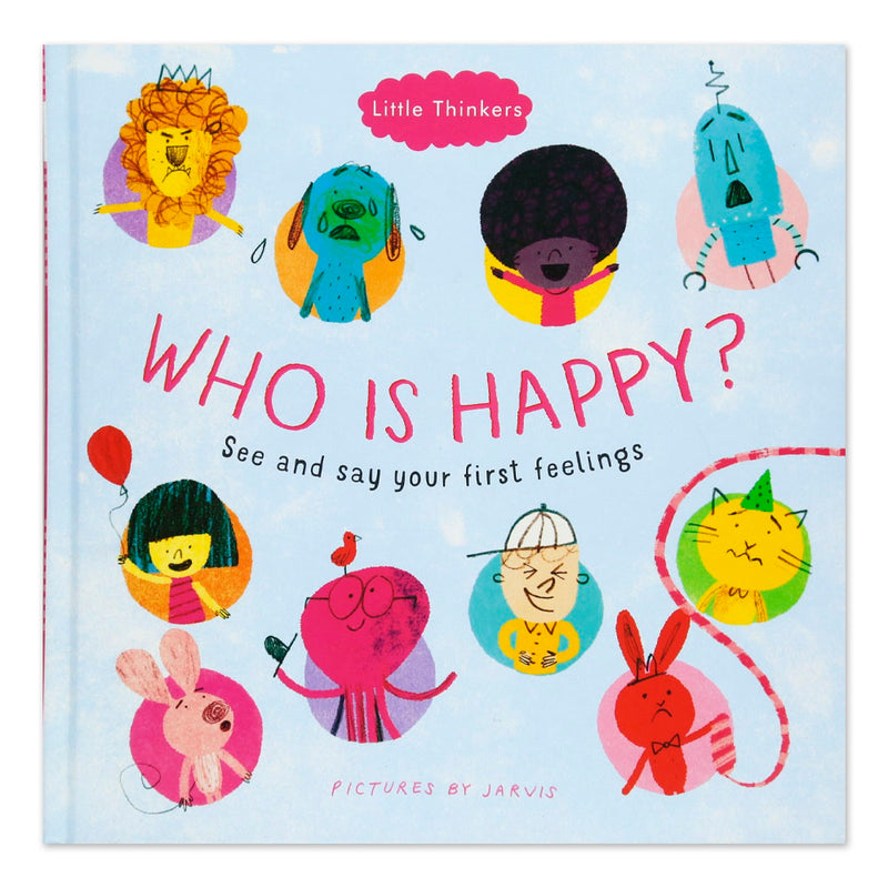 Who is Happy? See and Say Your First Feelings