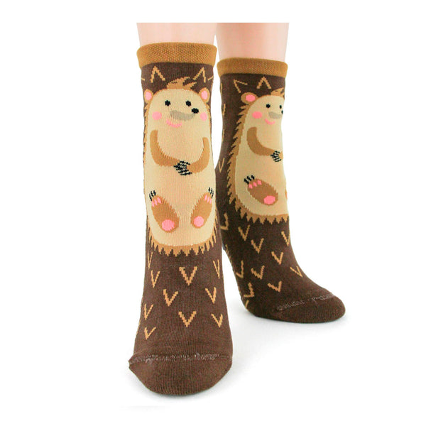 Women's Hedgehog Slipper Socks