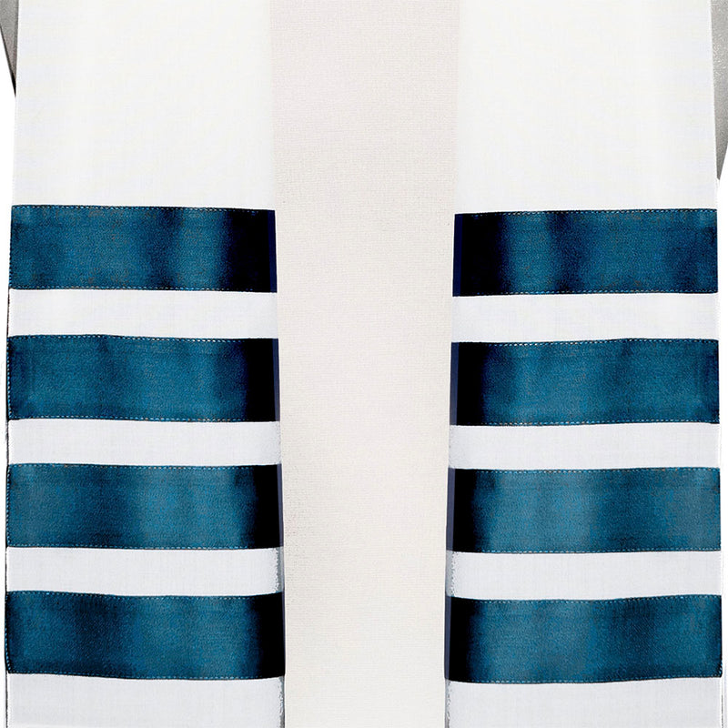 Tallit Set- Connecticut (Blue Stripe)