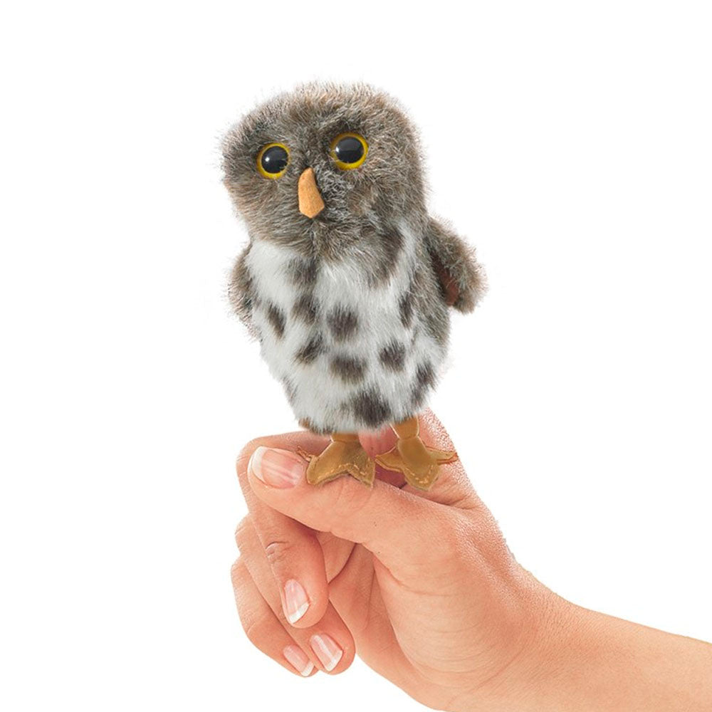 Spotted Mini Owl Puppet