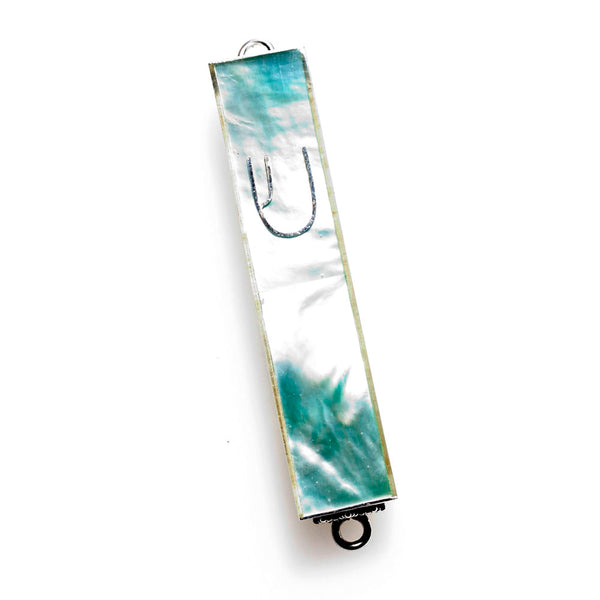 Bali Chai Mezuzah with Mother of Pearl