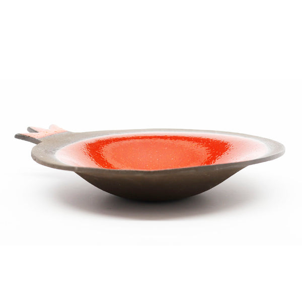 Ceramic Pomegranate Shaped Serving Dish
